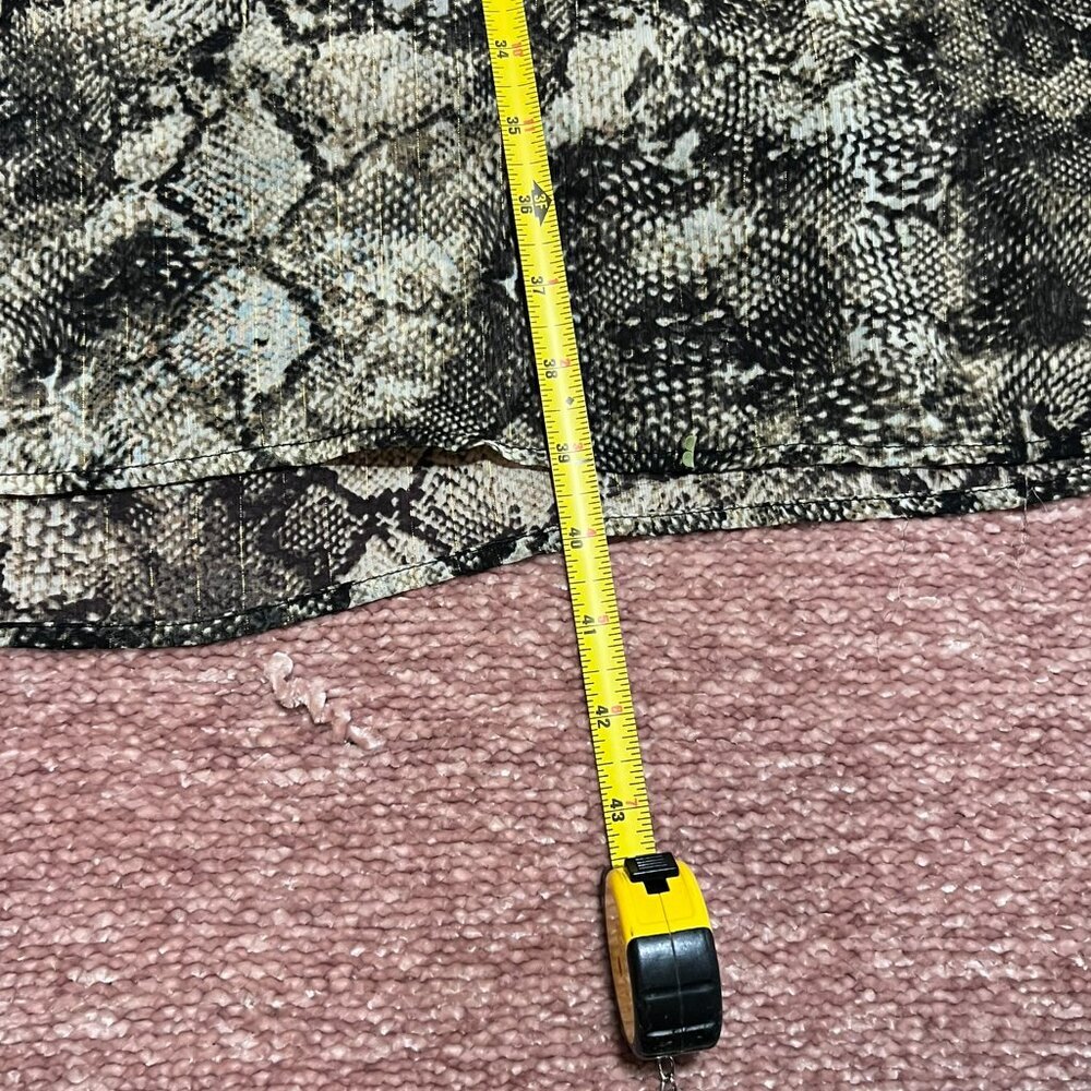 Maurices Skirt Snake Print Maxi Length Size Large - Picture 11 of 12